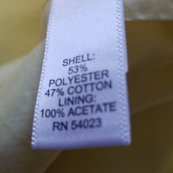 Banana Republic Yellow Skirt size 8 - Picture 7 of 7